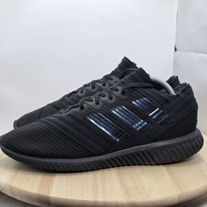 Mens Size 9.5 - ADIDAS NEMEZIZ TANGO -Black Indoor Soccer Shoes‎ BB3660